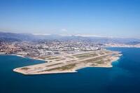 Nice airport-Bird view-Crédit Photos-Aéroports de la Côte d'Azur 